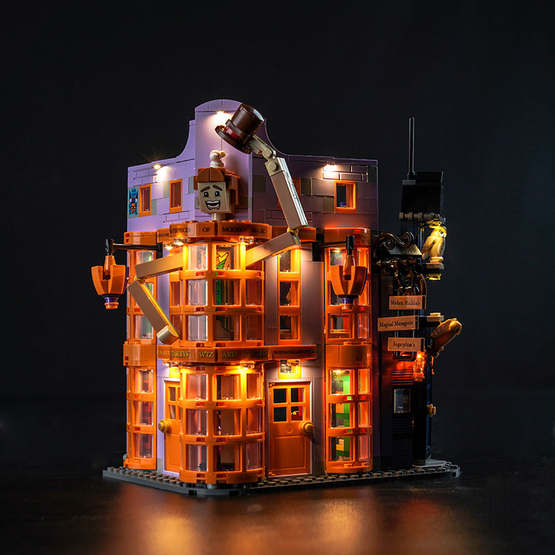 LED Licht Set für LEGO Winkelgasse: Weasleys Zauberhafte Zauberscherze (76422)