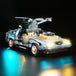 BrickBling - LED Licht Set für LEGO Zurück in die Zukunft: DeLorean - Die Zeitmaschine (10300) inkl. Fernbedienung