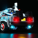 LED Licht Set für LEGO Zurück in die Zukunft: DeLorean - Die Zeitmaschine (10300) inkl. Fernbedienung