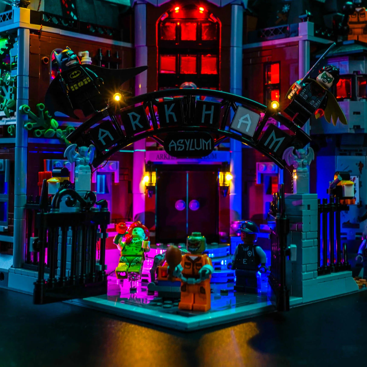 LED Licht Set für LEGO Batman: Arkham Asylum (76300) inkl. Fernbedienung