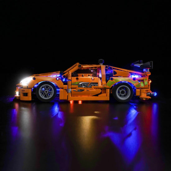 BrickBling - LED Licht Set für LEGO Fast and Furious Toyota Supra MK4 (42204)