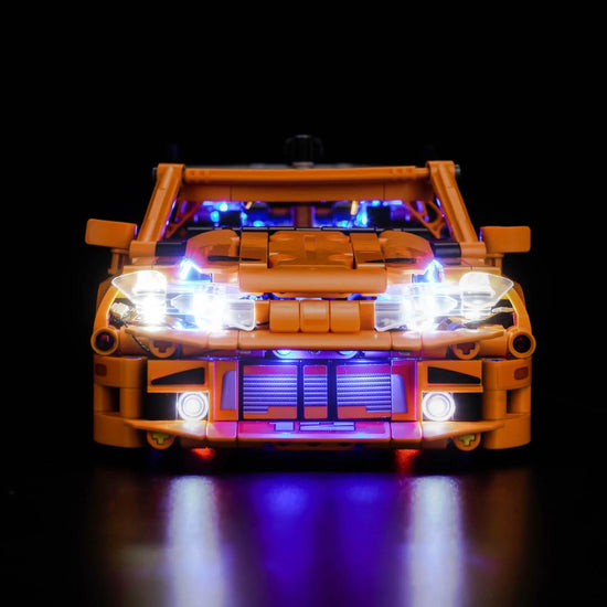 BrickBling - LED Licht Set für LEGO Fast and Furious Toyota Supra MK4 (42204)