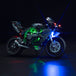 BrickBling - LED Licht Set für LEGO Kawasaki Ninja H2R Motorrad (42170)