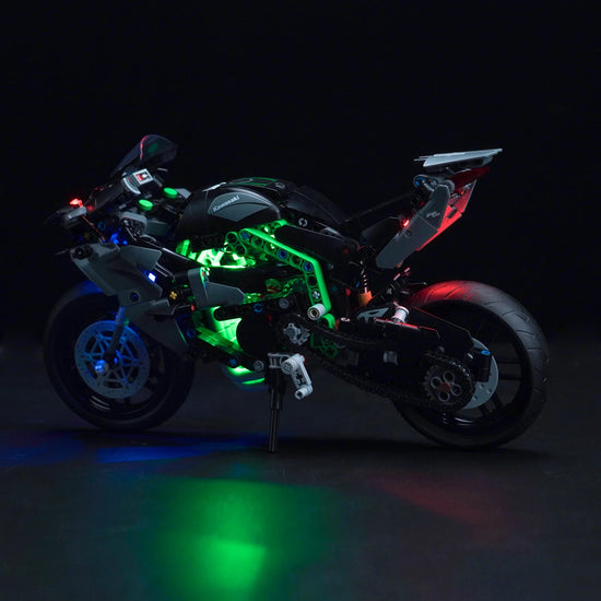 BrickBling - LED Licht Set für LEGO Kawasaki Ninja H2R Motorrad (42170)