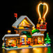 BrickBling - LED Licht Set für LEGO Postamt des Weihnachtsmanns (10339) inkl. Fernbedienung