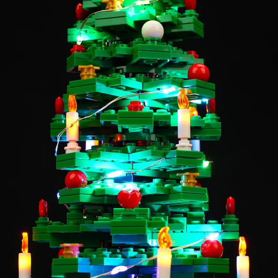 BrickBling - LED Licht Set für LEGO Weihnachtsbaum (40573)