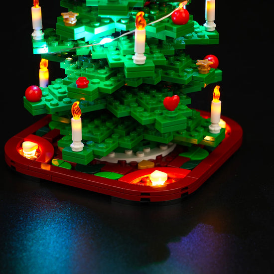 BrickBling - LED Licht Set für LEGO Weihnachtsbaum (40573)