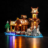 LED Licht Set für LEGO Wikingerdorf (21343) inkl. Fernbedienung