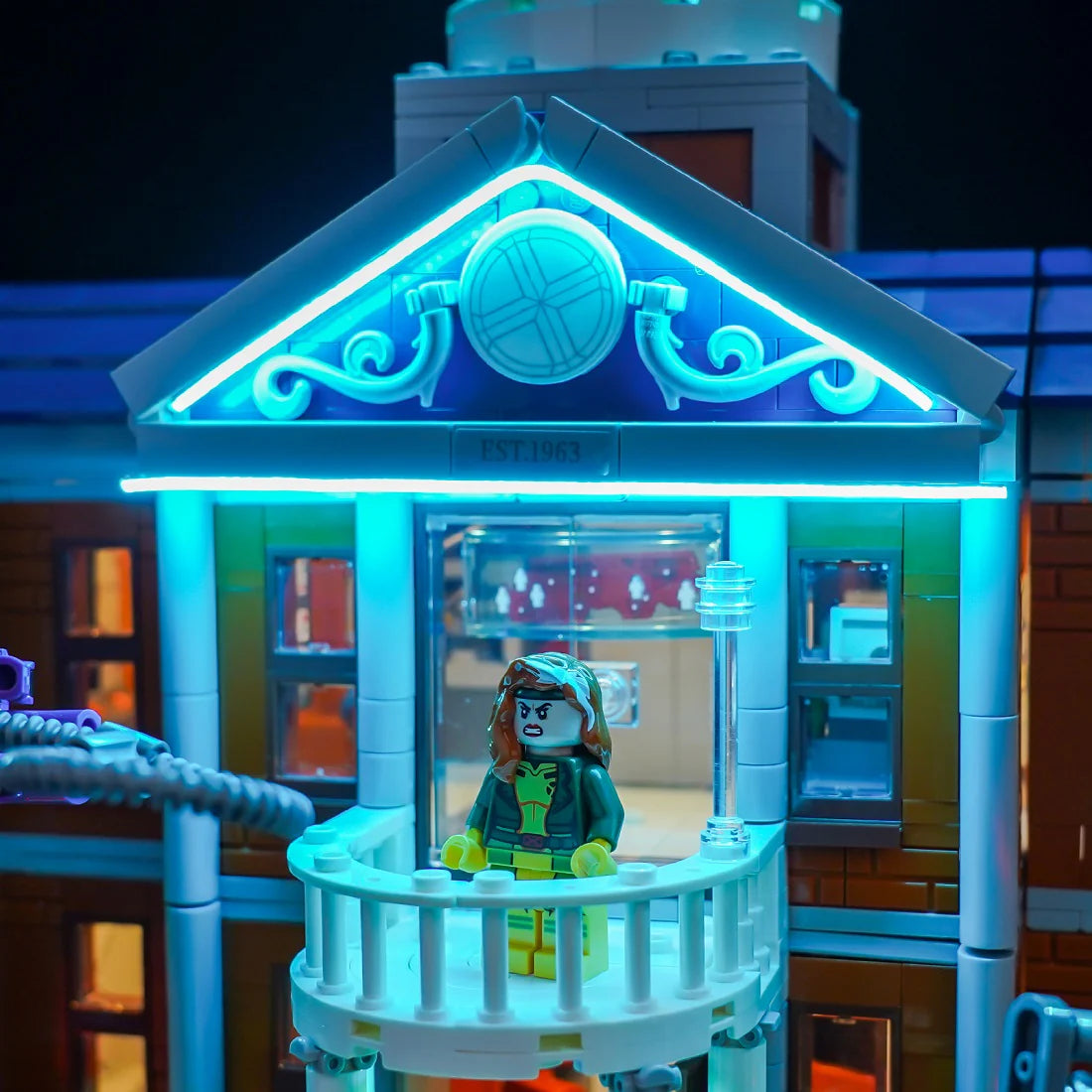 LED Licht Set für LEGO X-Men: X-Mansion (76294) inkl. Fernbedienung