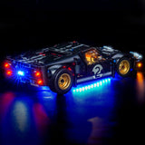LED Licht Set für LEGO 1966 Ford GT40 MKII Rennwagen (42223)