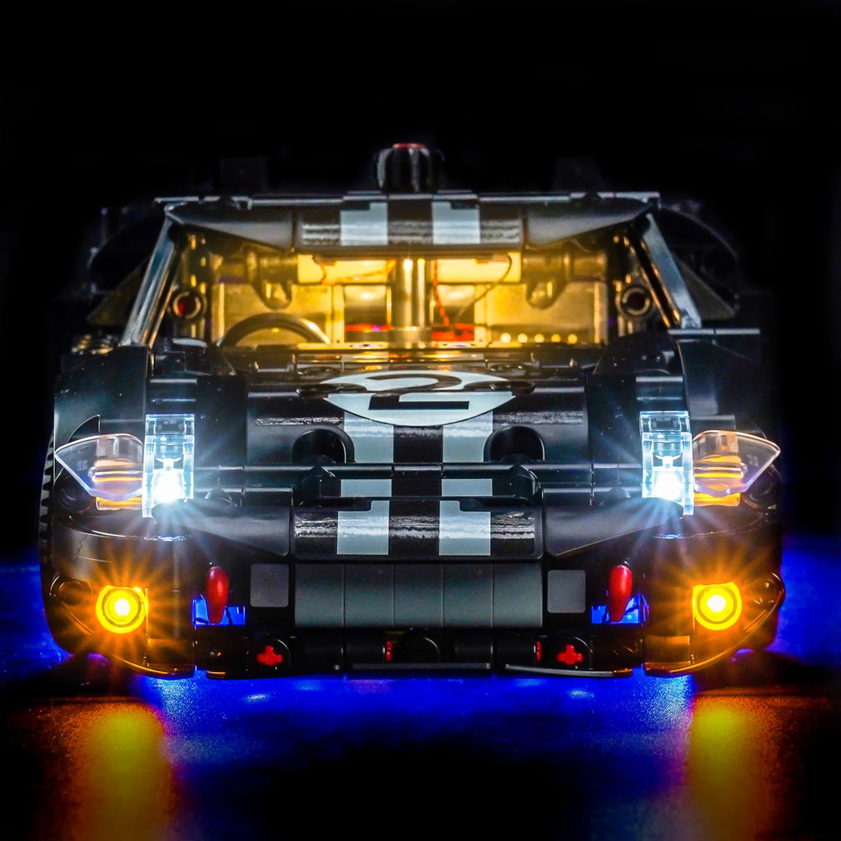 LED Licht Set für LEGO 1966 Ford GT40 MKII Rennwagen (42223)