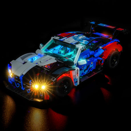 BrickBling LED Licht Set für LEGO BMW M4 GT3 EVO Rennwagen (42226) inkl. Fernbedienung P112302