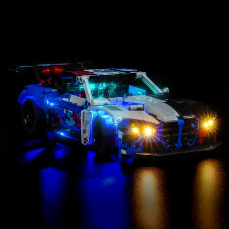 LED Licht Set für LEGO BMW M4 GT3 EVO Rennwagen (42226) inkl. Fernbedienung