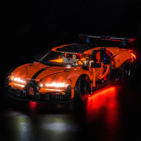 BrickBling LED Licht Set für LEGO Bugatti Chiron Pur Sport Hypercar (42222) P105901