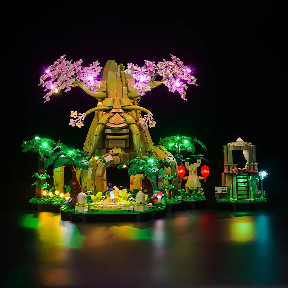 LED Licht Set für LEGO Deku-Baum 2-in-1 (Breath of the Wild Version) (77092) inkl. Fernbedienung