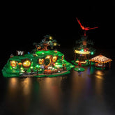 LED Licht Set für LEGO Der Herr der Ringe: Das Auenland (10354) inkl. Fernbedienung
