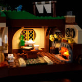 LED Licht Set für LEGO Der Herr der Ringe: Das Auenland (10354) inkl. Fernbedienung