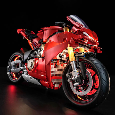 LED Licht Set für LEGO Ducati Panigale V4 S Motorrad (42202) inkl. Fernbedienung