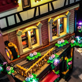 LED Licht Set für LEGO Eckhaus im Tudorstil (10350) inkl. Fernbedienung