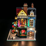 LED Licht Set für LEGO Eckhaus im Tudorstil (10350) inkl. Fernbedienung