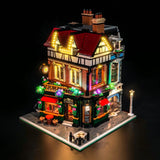 LED Licht Set für LEGO Eckhaus im Tudorstil (10350) inkl. Fernbedienung