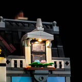 LED Licht Set für LEGO Eckhaus im Tudorstil (10350) inkl. Fernbedienung