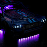LED Licht Set für LEGO Ford Mustang GT Auto aus der Tuning-Werkstatt (42236) inkl. Fernbedienung