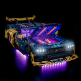 LED Licht Set für LEGO Ford Mustang GT Auto aus der Tuning-Werkstatt (42236) inkl. Fernbedienung