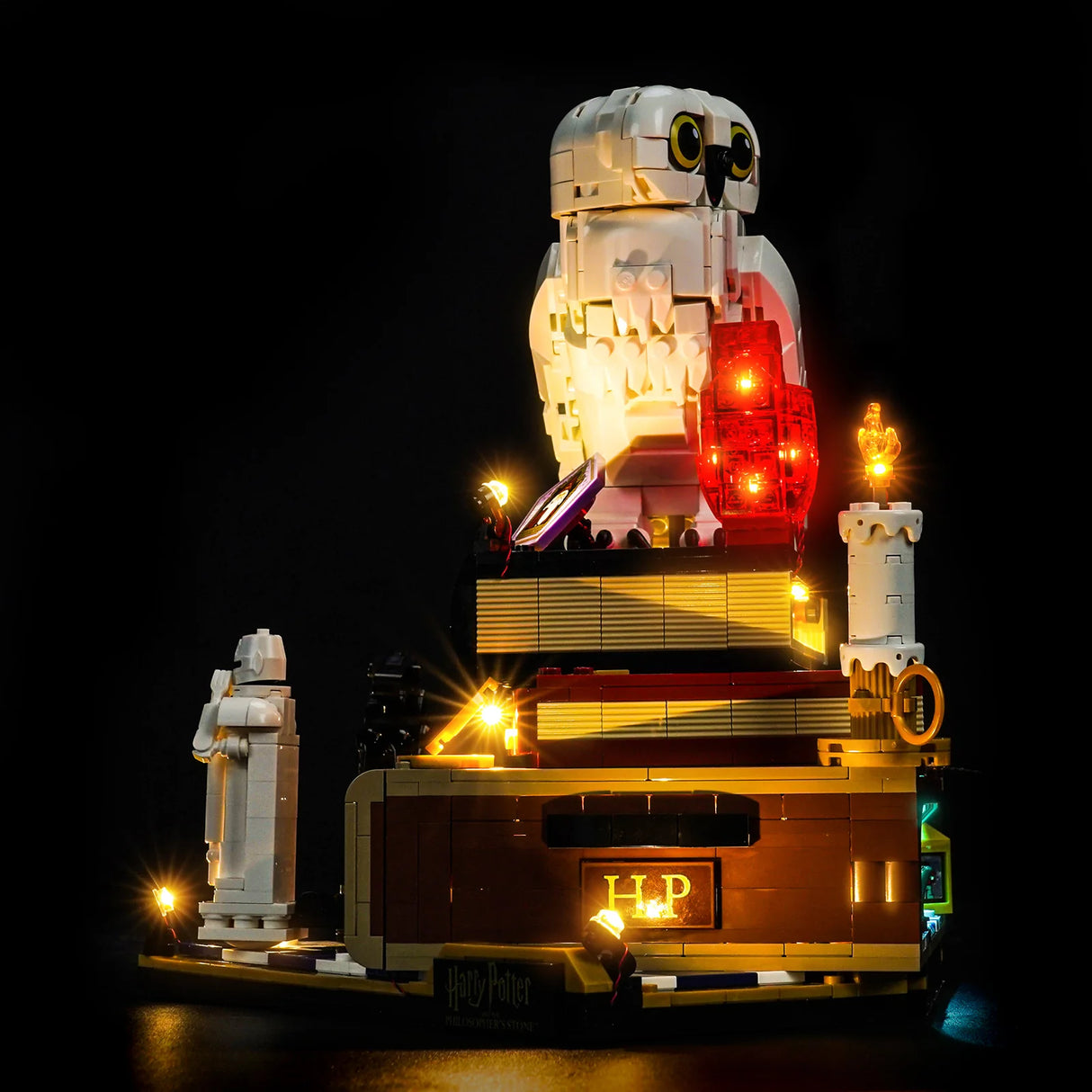 LED Licht Set für LEGO Harry Potter: Stein der Weisen - Sammleredition (76466) inkl. Fernbedienung