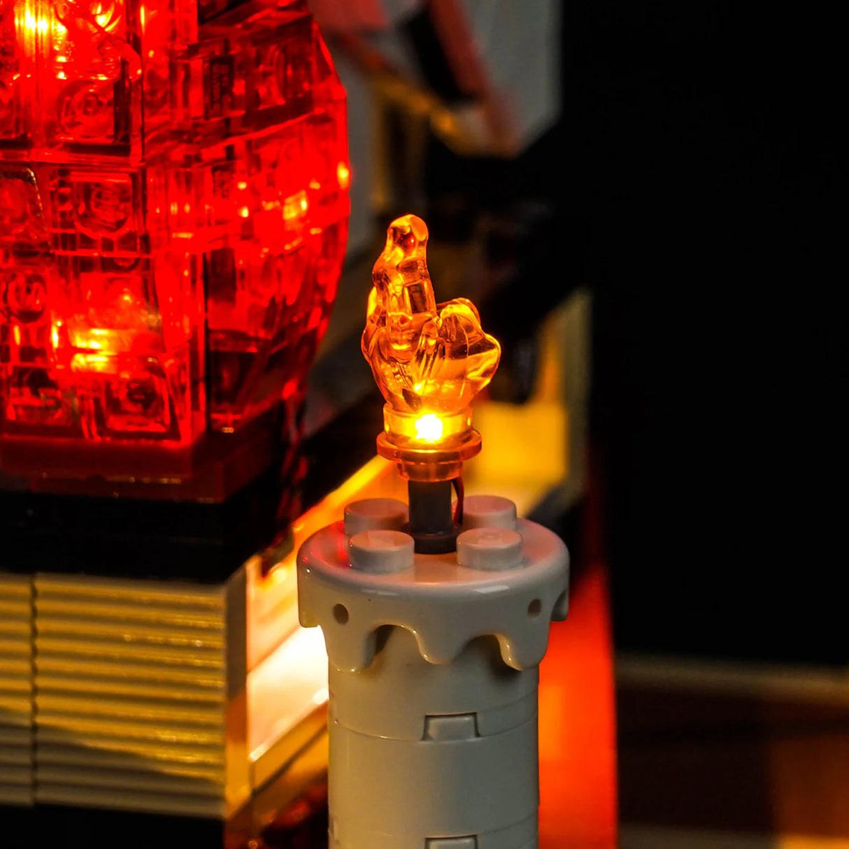 LED Licht Set für LEGO Harry Potter: Stein der Weisen - Sammleredition (76466) inkl. Fernbedienung