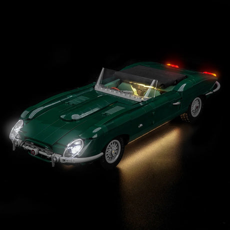 BrickBling LED Licht Set für LEGO Jaguar E-Type (11381) inkl. Fernbedienung P121002