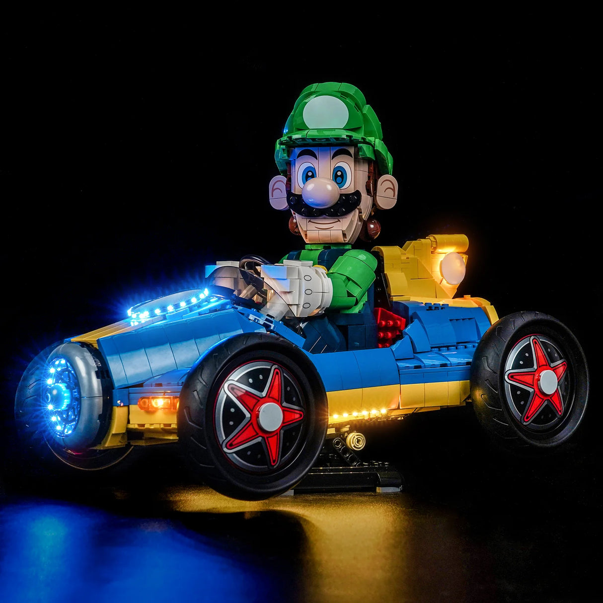 LED Licht Set für LEGO Mario Kart™: Luigi & Turboflitzer (72050) inkl. Fernbedienung