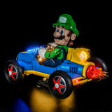 LED Licht Set für LEGO Mario Kart™: Luigi & Turboflitzer (72050) inkl. Fernbedienung