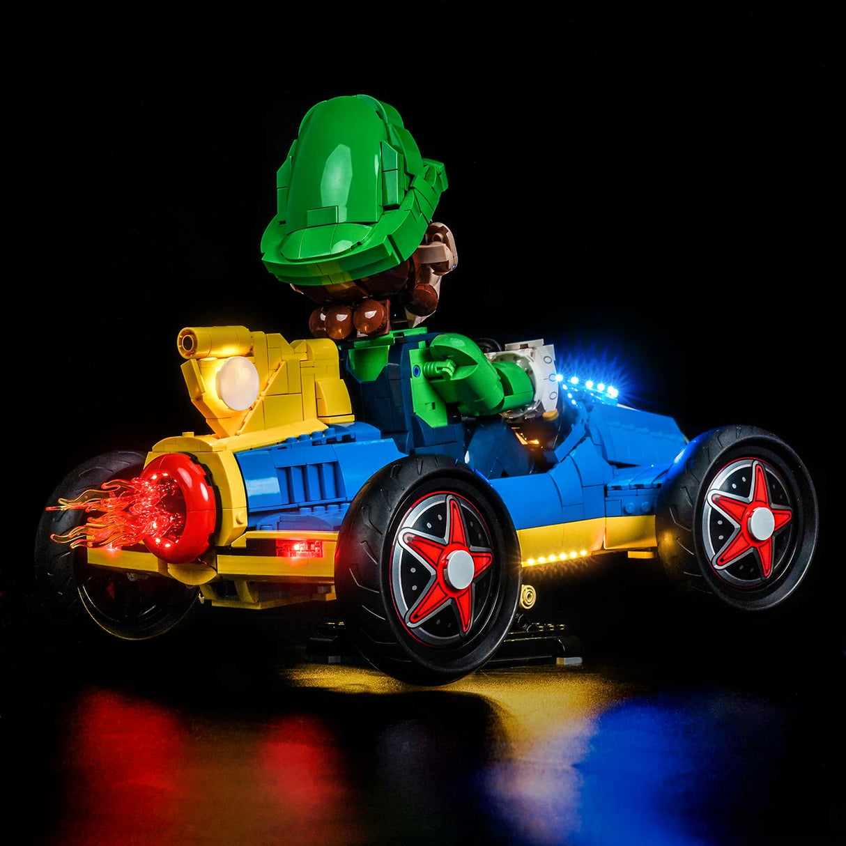 LED Licht Set für LEGO Mario Kart™: Luigi & Turboflitzer (72050) inkl. Fernbedienung