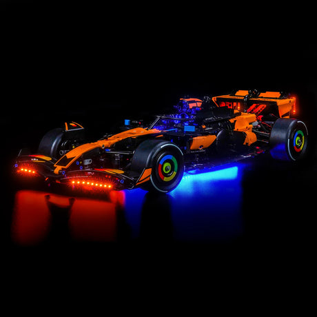 BrickBling LED Licht Set für LEGO McLaren MCL39 F1® Rennwagen (42228) inkl. Fernbedienung P112202