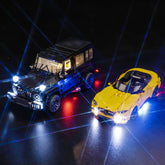 LED Licht Set für LEGO Mercedes-AMG G 63 & Mercedes-AMG SL 63 (76924)