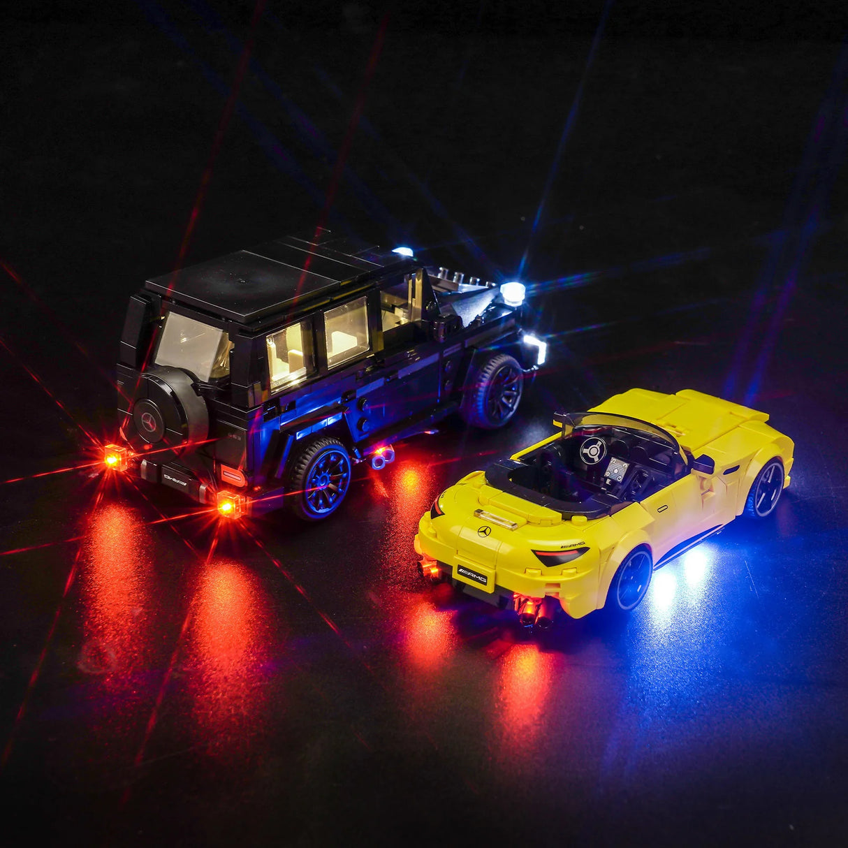 LED Licht Set für LEGO Mercedes-AMG G 63 & Mercedes-AMG SL 63 (76924)