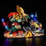 LED Licht Set für LEGO Ocarina of Time™ - Das Letzte Gefecht (77093) inkl. Fernbedienung