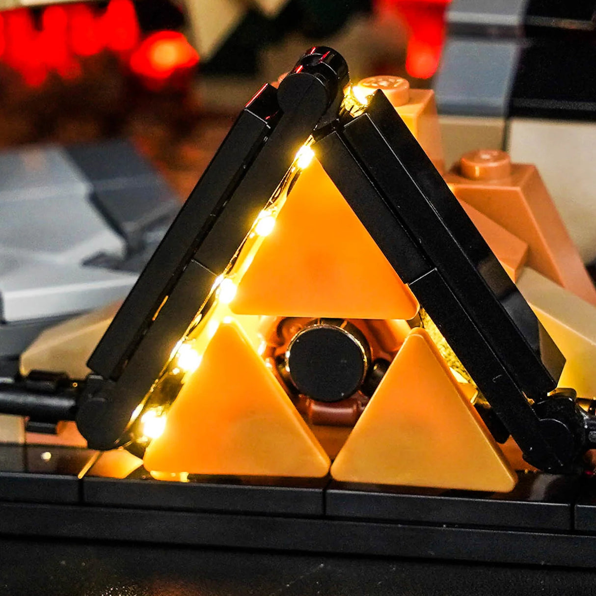 LED Licht Set für LEGO Ocarina of Time™ - Das Letzte Gefecht (77093) inkl. Fernbedienung