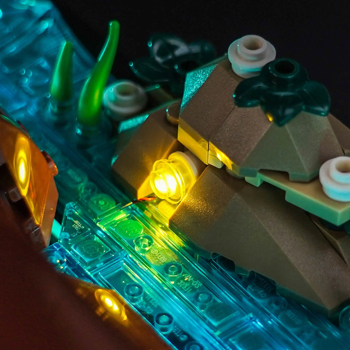 LED Licht Set für LEGO Schwimmende Otter (21366) inkl. Fernbedienung