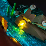 LED Licht Set für LEGO Schwimmende Otter (21366) inkl. Fernbedienung