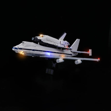 LED Licht Set für LEGO Spaceshuttle-Transport-Jumbo (10360) inkl. Fernbedienung