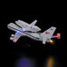 BrickBling - LED Licht Set für LEGO Spaceshuttle-Transport-Jumbo (10360) inkl. Fernbedienung