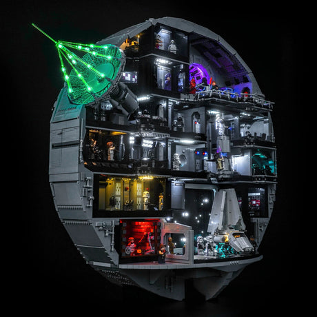 LED Licht Set für LEGO Star Wars: Todesstern (75419) inkl. Fernbedienung
