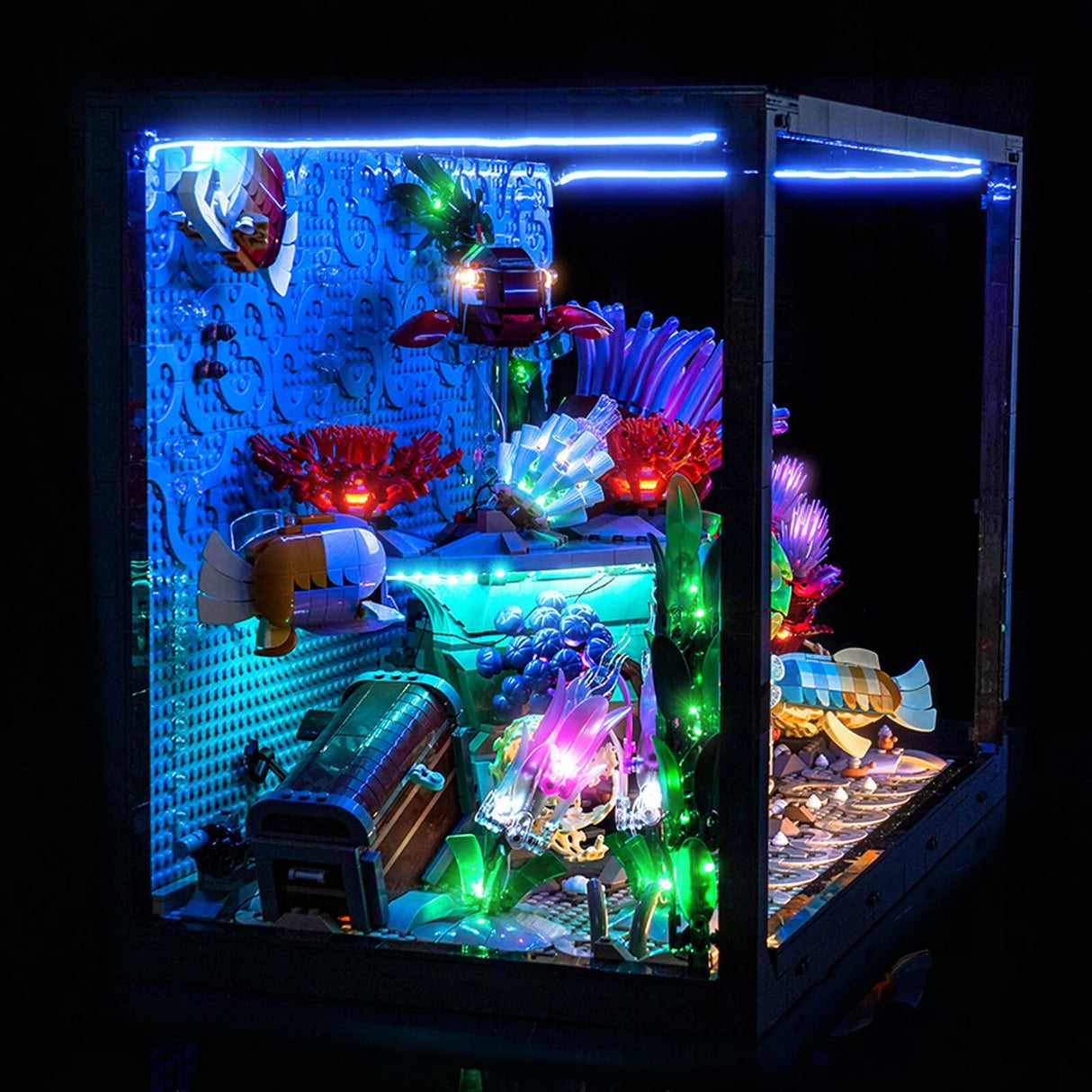 LED Licht Set für LEGO Tropisches Aquarium (10366) inkl. Fernbedienung