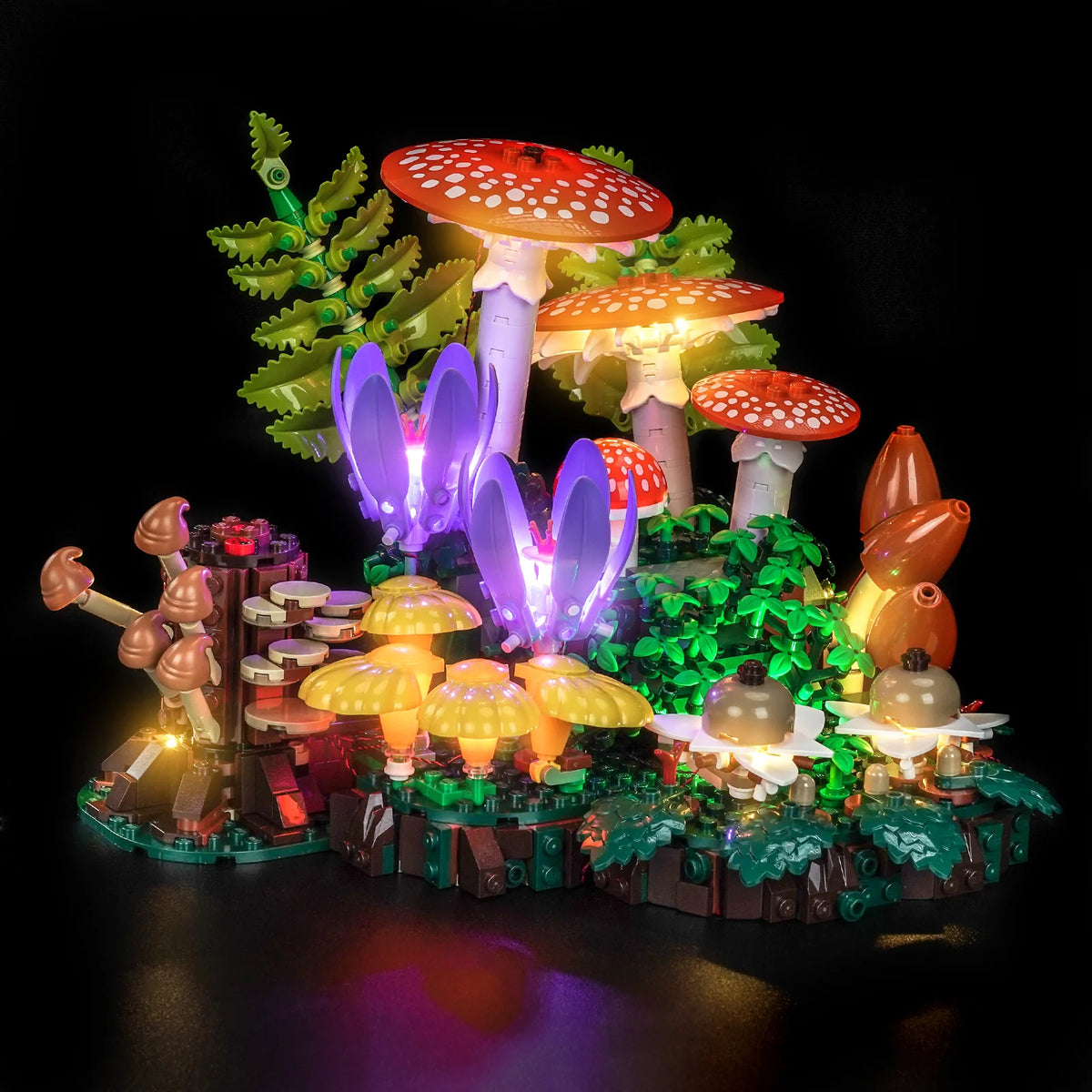 LED Licht Set für LEGO Waldpilze (11505) inkl. Fernbedienung