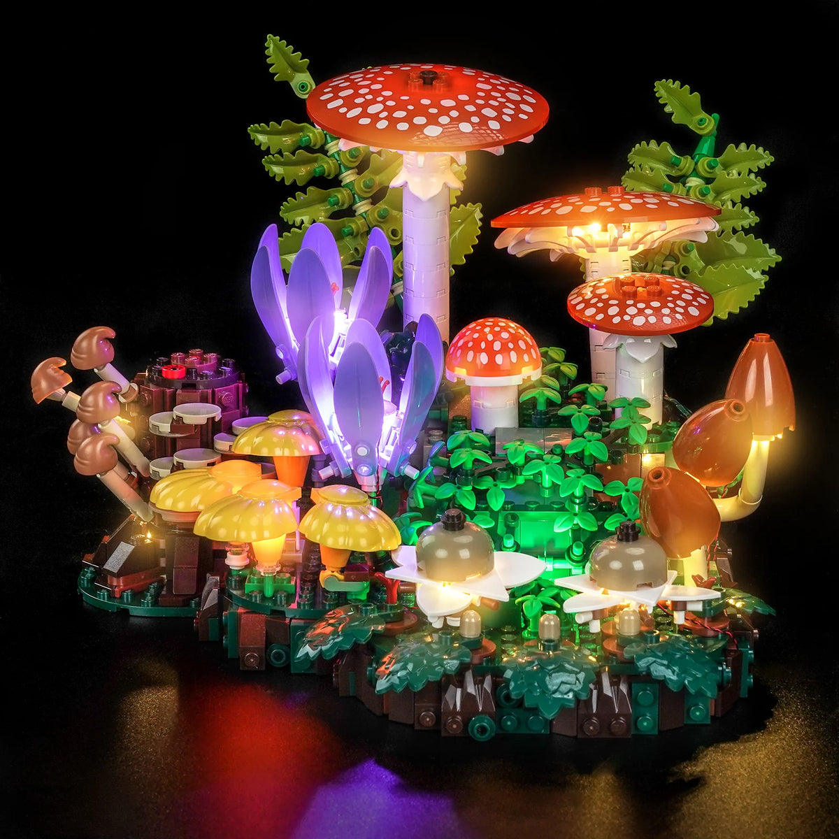 LED Licht Set für LEGO Waldpilze (11505) inkl. Fernbedienung