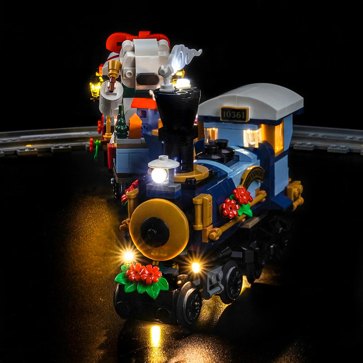 LED Licht Set für LEGO Weihnachtsexpress (10361) inkl. Fernbedienung