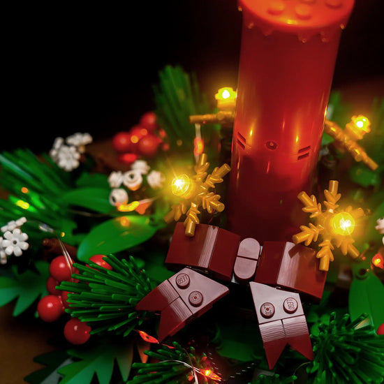 BrickBling - LED Licht Set für LEGO Weihnachtsgesteck (40743)