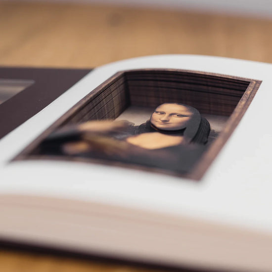 Cartartem - Leonardo Da Vinci "Mona Lisa" - 3D Notizbuch